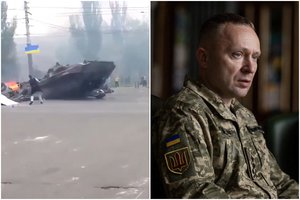 „Skraidantis BMP“: kas yra legendomis apipintas naujasis Ukrainos ginkluotųjų pajėgų vadas