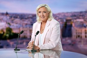 M. Le Pen apskundė nuosprendį ir iki prezidento rinkimų išvengė apykojės
