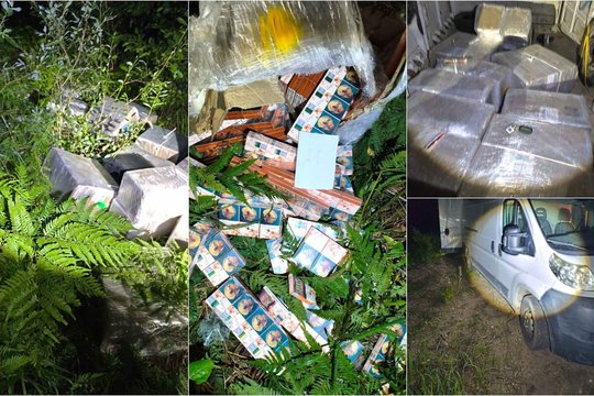 Su įkalčiais Švenčionių rajone sučiupti du kontrabandininkai