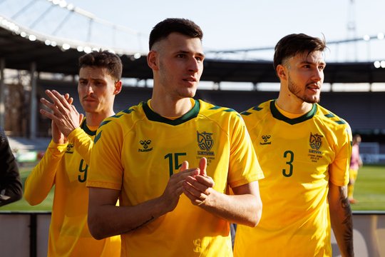 Paaiškėjo, prieš kurią komandą Lietuvos futbolo rinktinė sužais draugiškas rungtynes