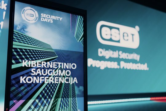 „ESET Security Day“ suburs verslo ir technologijų lyderius: dėmesys – organizacijų kibernetiniam atsparumui