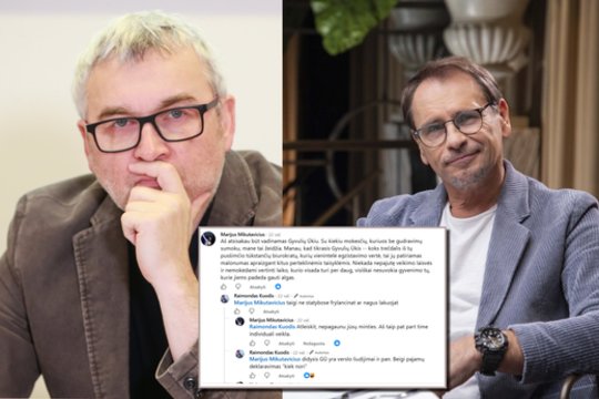 Susikirto Marijonas Mikutavičius ir Raimondas Kuodis: „Atsisakau būti vadinamas Gyvulių ūkiu“