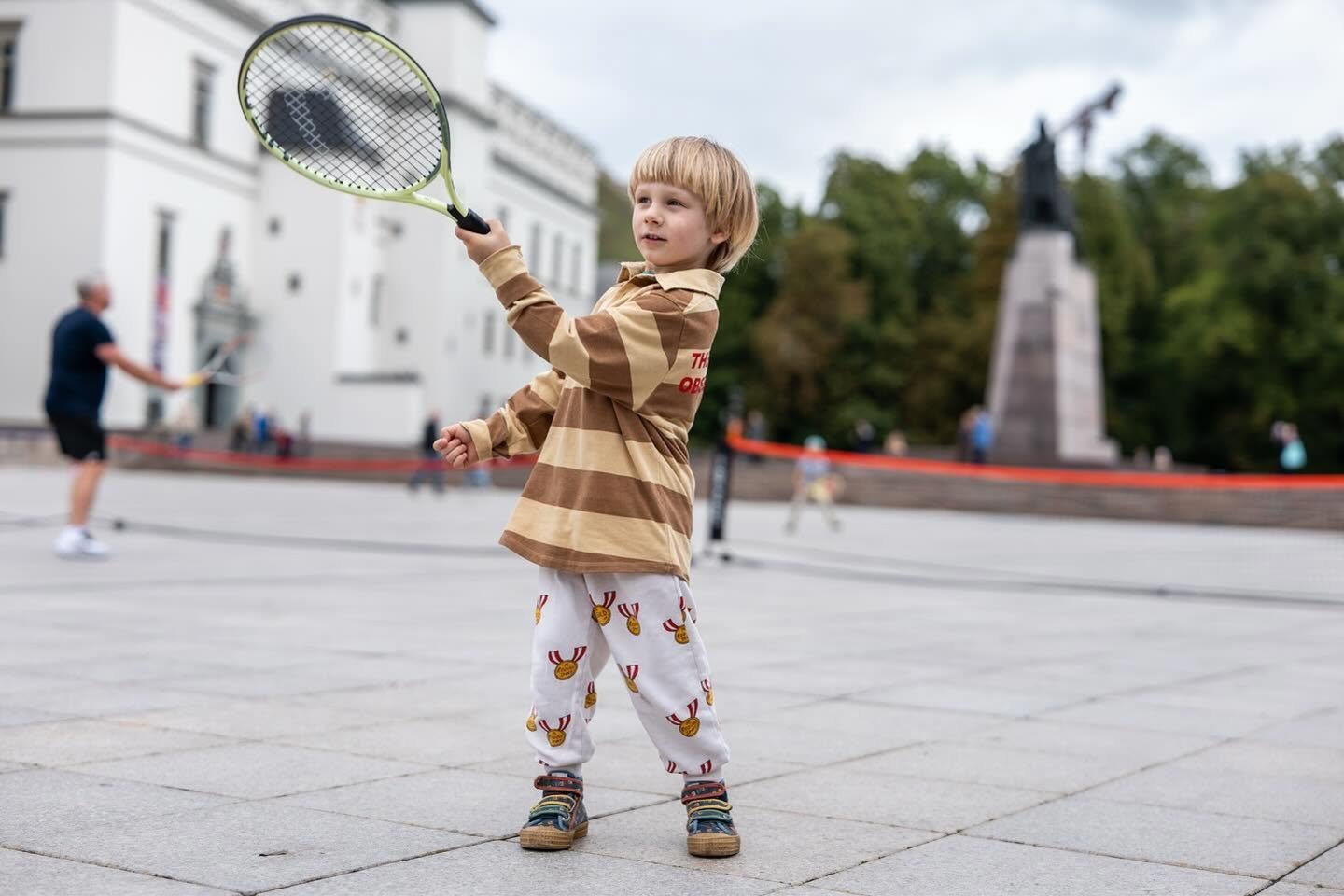 Vilniaus Katedros aikštėje pirmą kartą vyks „Rakečių sporto festivalis“<br> VTA nuotr.