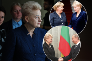 D. Grybauskaitė atvirai – apie A. Merkel pasakytus žodžius ir susitikimą su V. Putinu: „Arba klūpai, arba esi priešas“