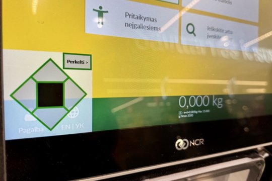 Svarbūs pokyčiai prekybos tinklo savitarnos kasose