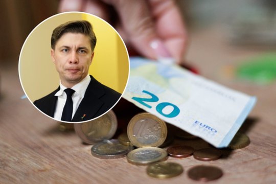 Apie naujus mokesčius paklaustas M. Sinkevičius: „Neišeina iškalti kaip Šventajame Rašte“