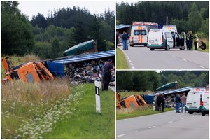 Mirtina kaktomuša Vilniaus r.: 19-metę BMW vairuotoją vadavo ugniagesiai, mergina mirė ant medikų rankų