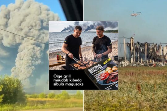 Skandalinga reklama Estijoje: karo užuominos ir „čirškinami rusai“
