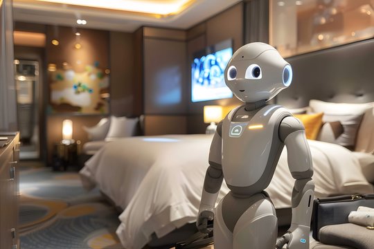 Duris atvers pirmasis pasaulyje viešbutis, kuriame svečius aptarnaus tik robotai