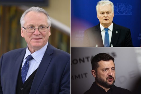 Mečys Laurinkus. Gitano Nausėdos įspėjimas ir ką daro Volodymyras Zelenskis