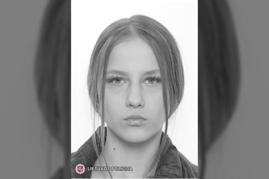 Apsiavusi šlepetes su kailiuku Vilniuje dingo nepilnametė – policija prašo pagalbos