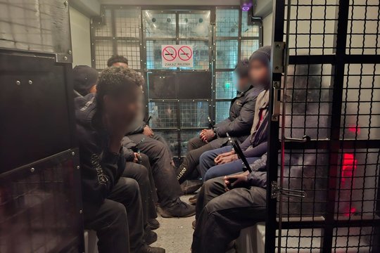 Lenkijos pasieniečiai vėl sulaikė 16 migrantų, nelegaliai atvykusių iš Lietuvos