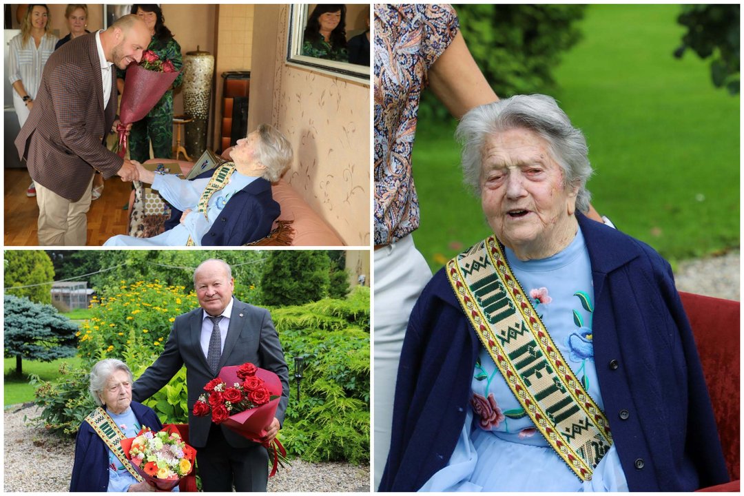 Už laisvę sumokėjo brangiai: partizanų ryšininkė Ona atšventė 100-ąjį gimtadienį