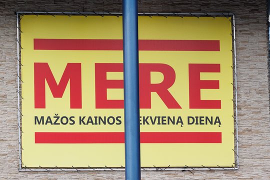Lietuvoje uždaromos prekybos tinklo „Mere“ parduotuvės