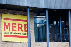 Lietuvoje uždaromos prekybos tinklo „Mere“ parduotuvės