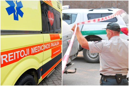 Prienuose per eismo įvykius nukentėjo motociklininkas ir dviratininkas