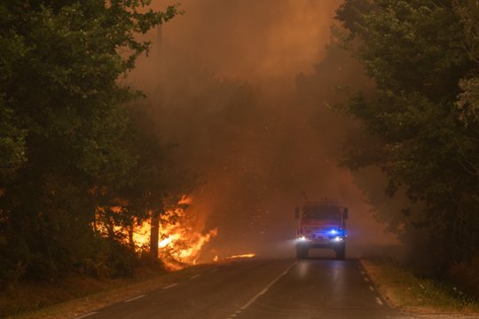 Ispanijos regione – didžiausią kada nors fiksuotą gaisras