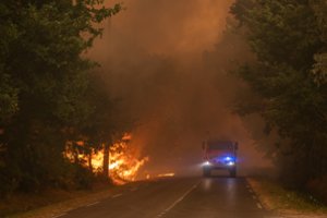 Ispanijos regione – didžiausias kada nors fiksuotas gaisras