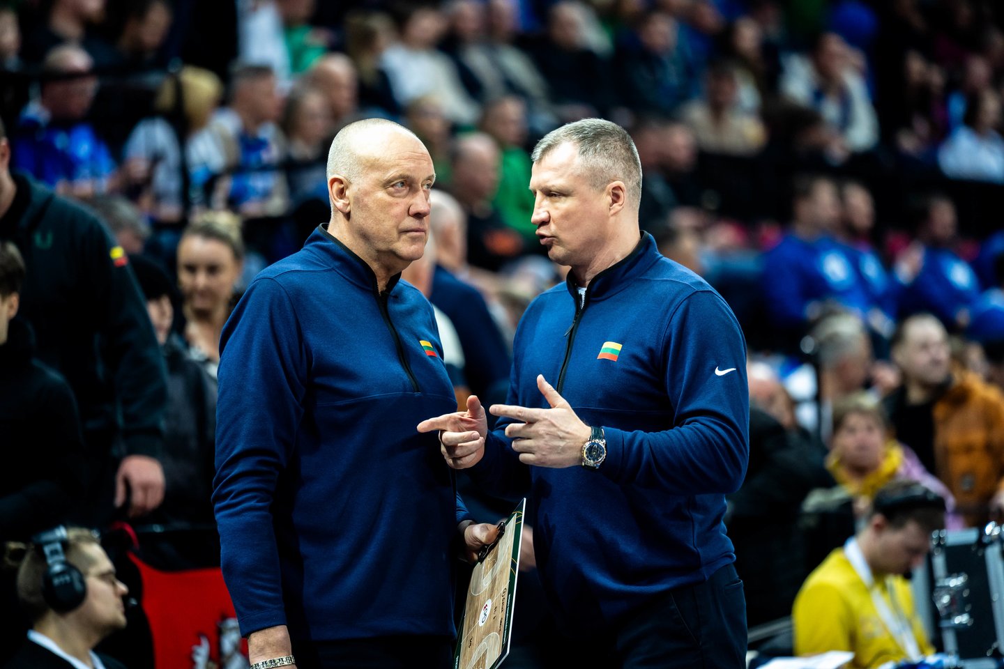 R. Kurtinaitis ir T. Pačėsas.<br>G.Bitvinsko nuotr.