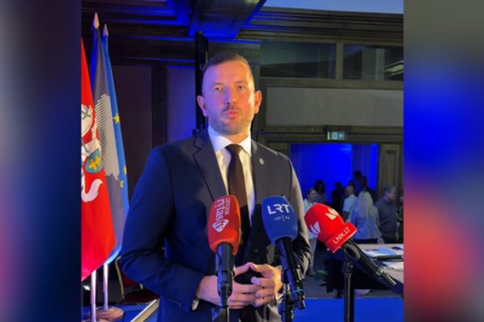 V. Sinkevičius sureagavo į klausimą apie partiją sukrėtusius įvykius: paliekame tolumoje