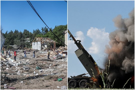 Po mirtino Rusijos smūgio Kyjivo srityje – skandalas Ukrainoje