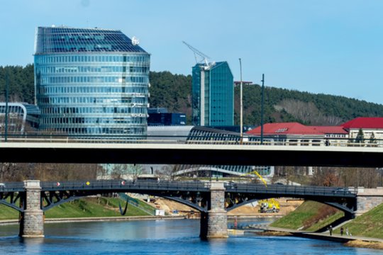 Vilniuje protestuota prieš Neries pakrančių urbanizaciją