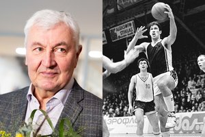 J. Kazlauskas papasakojo dar negirdėtą istoriją apie Š. Marčiulionį – treneris net žagtelėjo