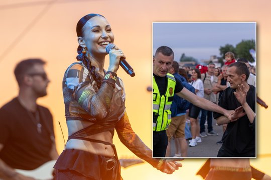 „Šeškių“ koncerto metu – nemalonus incidentas