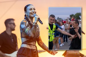 „Šeškių“ koncerto metu – nemalonus incidentas
