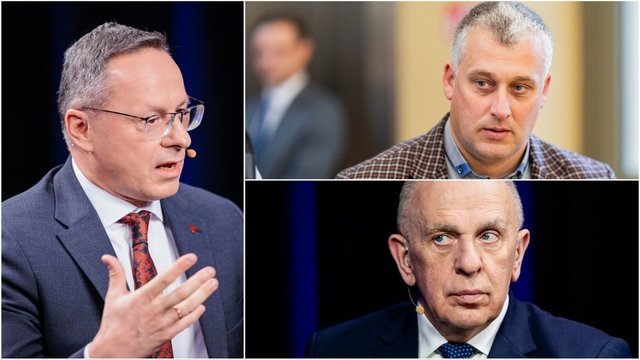 V. Ąžuolas, Ž. Pavilionis, R. Motuzas: ar premjeras griauna?