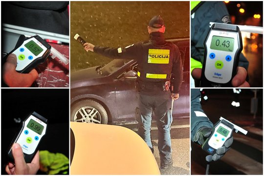 Reidai Klaipėdos apskrities keliuose: per savaitę sulaikyta 13 girtų vairuotojų