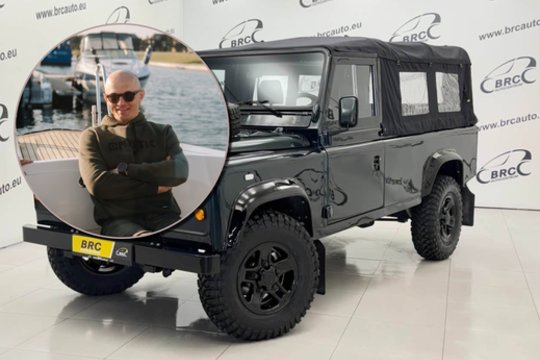 Edmundas Jakilaitis parduoda išskirtinį „Land Rover Defender“: Lietuvoje toks – vienintelis