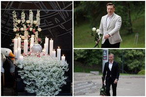 Vilniuje atsisveikinant su žuvusia 19-mete abituriente – atvykusių politikų žodžiai apie tragedijas keliuose