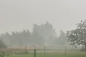 Šalčininkų rajone užfiksavo įspūdingą vaizdą: „Pajaučiau tikrą supercelę“