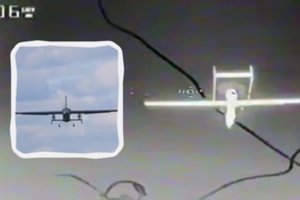 Brangiausias Rusijos „skraidantis arsenalas“ krito virš Kursko: sunaikintas retas dronas 