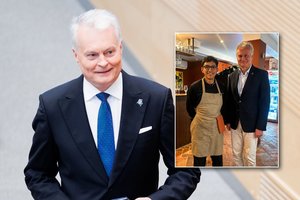 Nidoje pasirodęs Gitanas Nausėda nustebino: akį traukė neįprasta įvaizdžio detalė