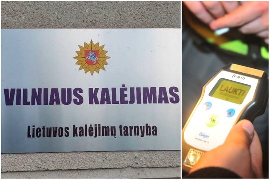 Antrą dieną iš eilės Vilniaus kalėjimas minimas ne iš gerosios pusės: sučiupti du švelniai įkaušę pareigūnai