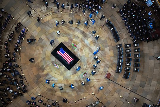 Vašingtone – atsisveikinimas su Lindsey Grahamu: susirinko pasaulio lyderiai