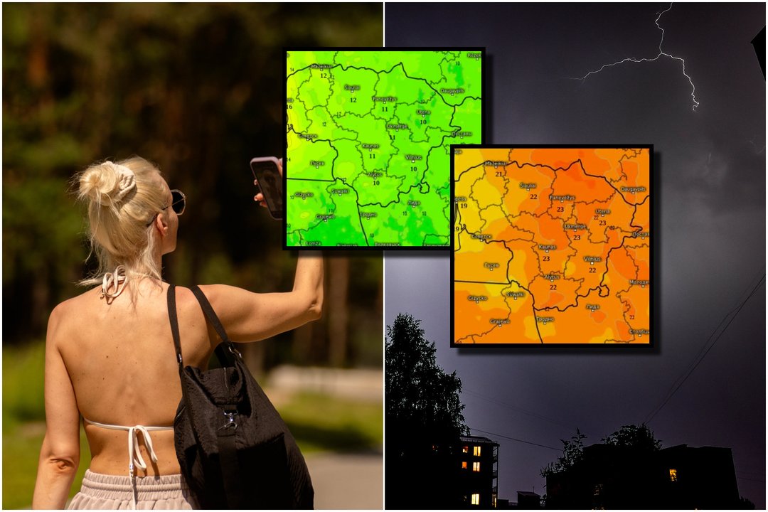 „Net ir ledėkais pakapos“: žinoma sinoptikė patikslino prognozę
