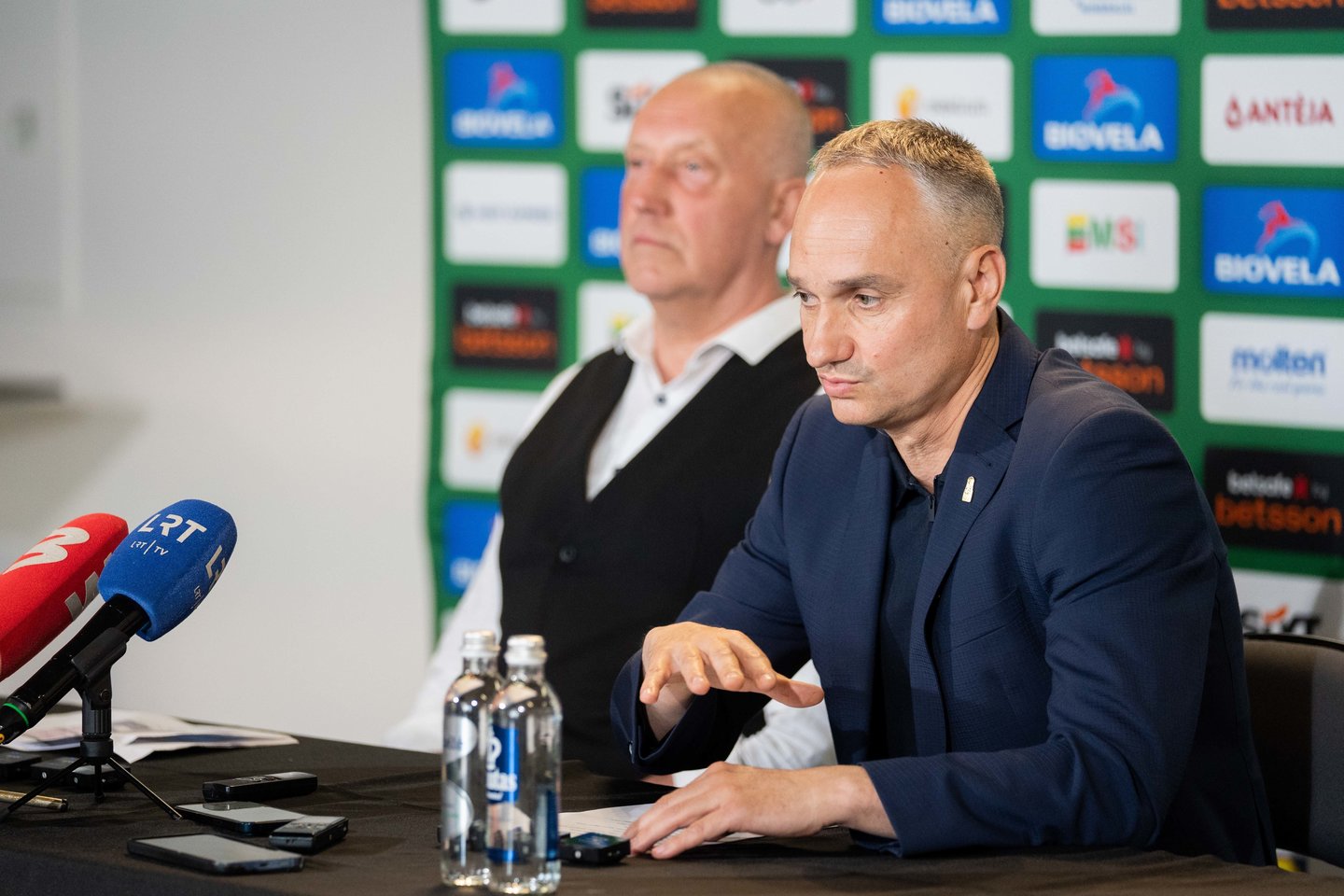 Rimas Kurtinaitis, Mindaugas Balčiūnas<br>G.Bitvinsko nuotr.