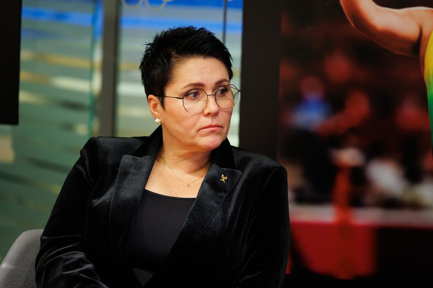 LTOK prezidentė Daina Gudzinevičiūtė<br>T.Bauro nuotr.