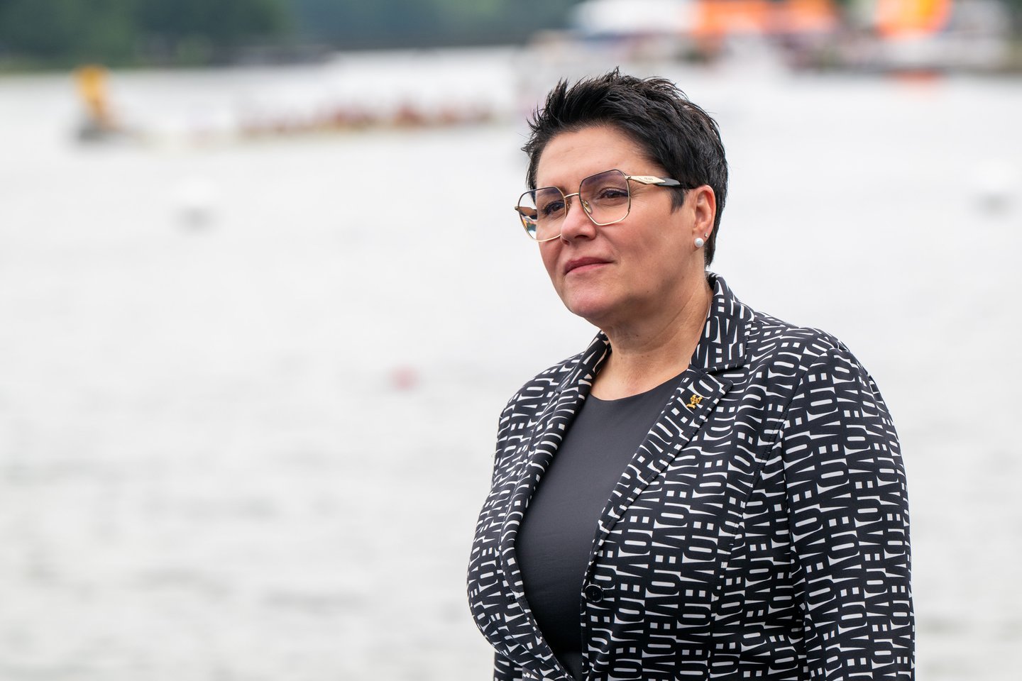 Lietuvos tautinio olimpinio komiteto prezidentė Daina Gudzinevičiūtė.