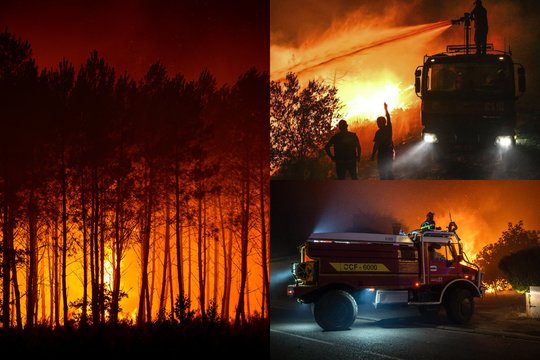 Atostogų rojuje – pragariška situacija: evakuojami gyventojai, uždaromi keliai