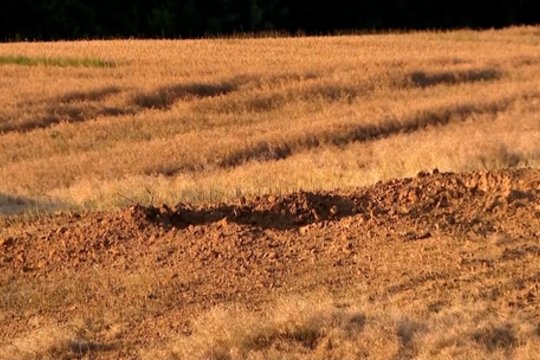 Paviešino milžiniško kraterio Lenkijoje vaizdo įrašą