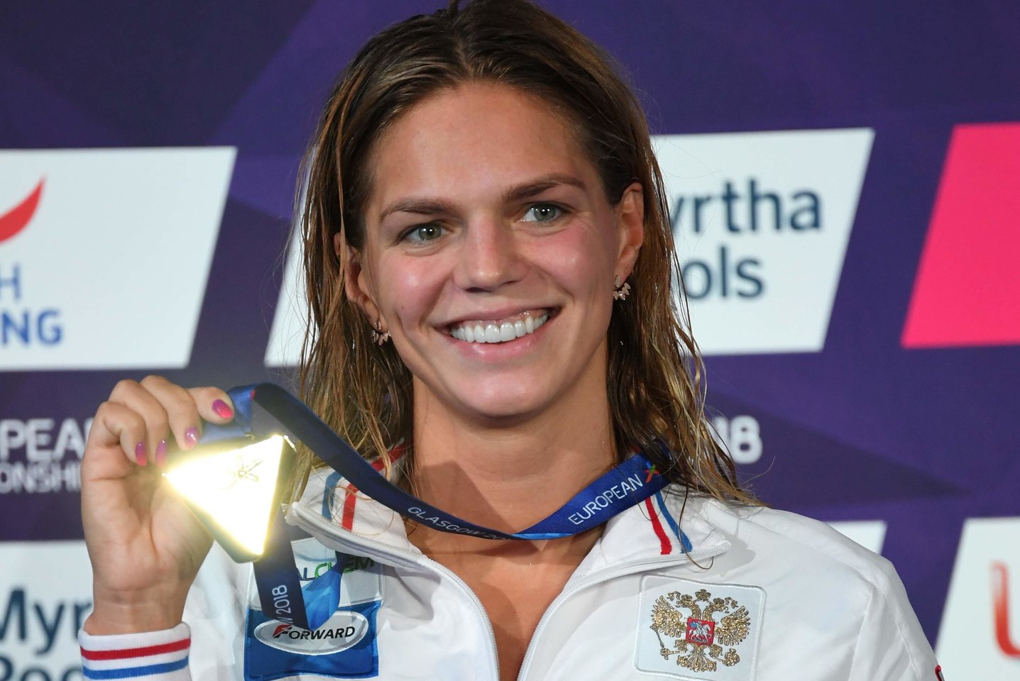 Julija Jefimova tapo Europos čempione.<br>AFP/Reuters/Sputnik/Scanpix nuotr.