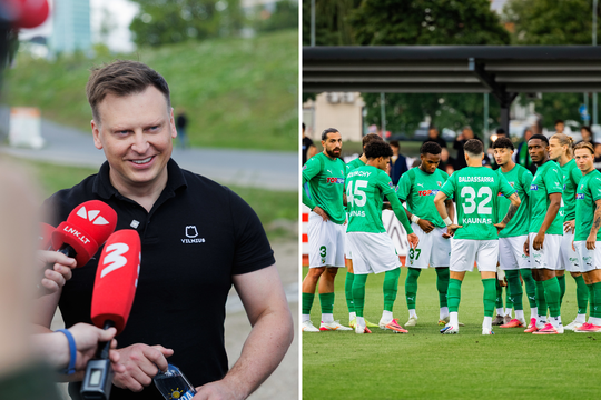 V. Benkunskas įgėlė Kaunui: „Vilniaus stadionas bus tikrasis stadionas futbolui“