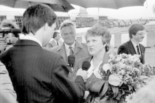 „In Memoriam“ K. Prunskienei: atvertuose archyviniuose kadruose – ir istorinės Lietuvos asmenybės
