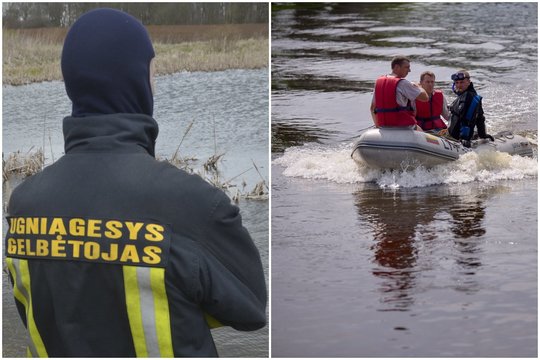 Panevėžio ir Ignalinos rajonuose ugniagesiai iš vandens ištraukė du skenduolius