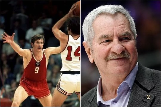 Mirė auksinį perdavimą atlikusi ir A. Sabonį treniravusi SSRS legenda I. Jedeška