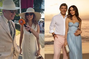 Asta Valentaitė su vyru Glenu pakerėjo elegancija: atskleidė, kuo pasipuošė